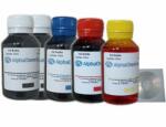 Alphachem Set Flacon Cerneala AlphaChem Compatibil Canon 2x100ml PG-37 Negru, 1x100ml CL-38C Cyan, 1x100ml CL-38M Magenta, 1x100ml CL-38Y Galben, 5buc Cdr Maxell cu plic