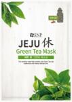 SNP Шийт маска със зелен чай SNP Jeju Rest Green Tea Mask
