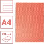 Esselte Caiet de birou Colour Breeze, carton, A4, 80 coli, cu spira, dictando Esselte corai E628483