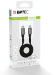EMTEC USB kábel, USB-C - USB-C 2.0, EMTEC T700C2 (EKT700C2) (ECCHAT700TC2)