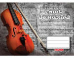Herlitz Caiet muzica Herlitz 24 file, 60 g/mp, liniatura speciala, Motiv rock your school (9481050)