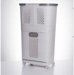 4Home Coșuri universale de depozitare pe roți 4Home HANDY, 2 nivele