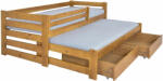  VERONIKA 7 gyerekágy 90x200 vendégággyal - tölgy (FA3759/DUB)