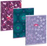 Ars Una Füzet A/4 sima ARS UNA 40 lapos Purple Bloom mix (53802514)