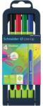 Schneider Liner SCHNEIDER Line-Up, varf fetru 0.4mm, 4 culori/set (S-191094) - birotica-asp