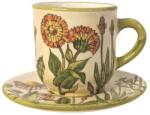 BögreManufaktúra Botanica mező kávés bögre és kistányér (BT00101)