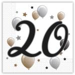 Procos Салфетки с номер 20 - milestone 33 х 33 см 20 бр