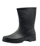 CERVA Tronchetto Alacsonyszárú Fekete PVC Csizma - 47 (0204001560047)