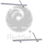 HEWALEX Sistem de montaj pentru un colector (panou) solar suplimentar KS2100, acoperiş ţiglă (SM64.01.00)