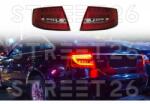 TUNING-TEC Stopuri LED compatibile cu Audi A6 C6 SEDAN 04.04-08 Rosu Alb LED 7PIN (6395)