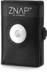 Slimpuro ZNAP Airtag Wallet, 8 kártya, érmés rekesz, 8, 9 x 1, 5 x 6, 3 cm (SZ x M x M), RFID-védelem (ZNAPAirBlack8) (ZNAPAirBlack8) - electronic-star