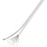 TRU COMPONENTS Hálózati kábel, CAT6 U/UTP DUPLEX 100m fehér, Tru Components