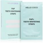 Hello Coco PAP+ Teeth Whitening Strips fogfehérítő szalag a fogakra 14 db