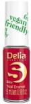 Delia Cosmetics Lac de unghii - Delia Cosmetics S-Size Vegan Friendly Nail Enamel 214