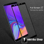 IMAK SAMSUNG SM-A750F Galaxy A7 (2018), IMAK Pro+ üvegfólia, 9H, Full cover, Fekete