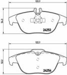 BREMBO set placute frana, frana disc BREMBO PRIME LINE P 50 068 (P 50 068)
