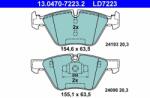 ATE set placute frana, frana disc ATE Ceramic 13.0470-7223.2 (13.0470-7223.2)