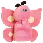 Puppet-World plüss ujjbáb rózsaszín pillangó 2909 (2909)