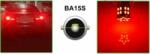FLX Bec led rosu P21W 12v (KRU061)