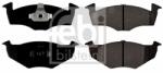 Febi Bilstein set placute frana, frana disc FEBI BILSTEIN 16072 (16072)