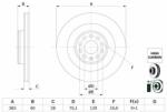 Bosch Disc frana BOSCH 0 986 479 G56 (0 986 479 G56) - automobilus