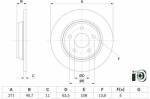 Bosch Disc frana BOSCH 0 986 479 F78 (0 986 479 F78) - automobilus