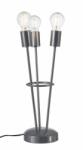 Bizzotto Veioza metal argintiu Torch 17x15x45 cm (0826463)