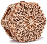 Wood Trick Puzzle 3D Mecanic, cutiuta muzicala, Floare misterioasa, 278 piese (WDTK045)