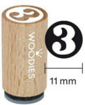 Woodies Pecsételő, Woodies, 1, 3 cm - 3