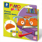 FIMO Kids süthető gyurma készlet, 2x42 g - Funny glasses hero, vicces szemüveg hős