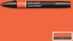 Winsor & Newton ProMarker kétvégű alkoholos filctoll - R866, orange