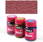 Deka Perm Metallic metál textilfesték 25 ml - 15 piros