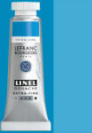 Lefranc Bourgeois L&B Linel extra fine gouache festék, 14 ml - 047, azure blue hue