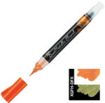 Pentel Dual Metallic Brush Pen ecsetfilc, XGFH-DFX, narancs-metálsárga