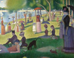 Royal & Langnickel Kifestő készlet, Híres mesterművek, 28x35, 5 cm - Vasárnap délután, Georges Seurat