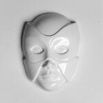ArtExport Hobbyművész műanyag öntőforma - maszk pillangós, 9, 5x13, 5 cm