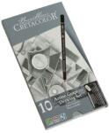 CRETACOLOR Artino Graphite grafit rajzkészlet, 10 db-os, fémdobozos