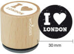 Woodies Pecsételő, Woodies, 3 cm - I love London
