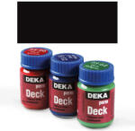 Deka Perm Deck fedő textilfesték sötét anyagra - 90 fekete