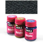Deka Perm Metallic metál textilfesték 25 ml - 90 fekete