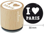 Woodies Pecsételő, Woodies, 3 cm - I love Paris