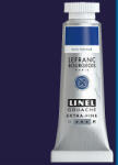 Lefranc Bourgeois L&B Linel extra fine gouache festék, 14 ml - 036, phthalo blue
