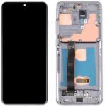  NBA001LCD1011205243 Samsung Galaxy S20 Ultra / S20 Ultra 5G szürke OEM OLED kijelző érintővel kerettel előlap (NBA001LCD1011205243)