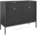  NOVA komód - fekete (PM76090)