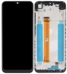  NBA001LCD1011205104 Gyári Ulefone Note 12P fekete LCD kijelző érintővel kerettel előlap (NBA001LCD1011205104)