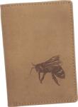 TETRAO Portofel din piele pentru cărți de vizită - albină