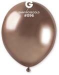 Gemar Balon cromat auriu-roze13 cm