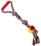 TRIXIE 3280 kutyajáték kötél/fogselyem teniszlabdás 6/50 cm 3 csomós+műa fog