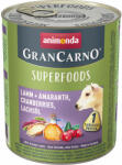 Animonda GranCarno Superfoods Adult Dog Lamb, Amaranth, Cranberry and Salmon Oil 6x800 g