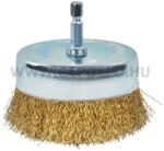 Makita drótkefe csésze sárgaréz bevonattal 80mm 1/4 (D-73645)